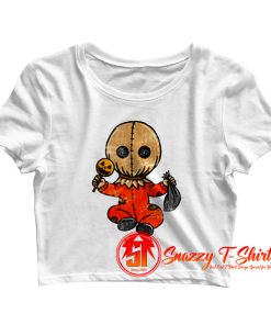 Trick ‘R Treat Sam Spirit Halloween Horror Movi Crop Top Shirt