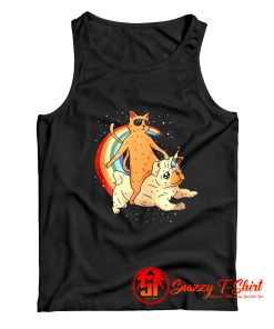 Trippy Space Cat Tank Top