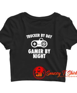 Trucker Gamer Crop Top Shirt