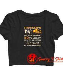 Truckers Wife Crop Top Shirt