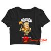 Trump The Scout Boy Crop Top Shirt