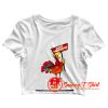 Trump sgiving Thanksgiving Turkey Pun Crop Top Shirt