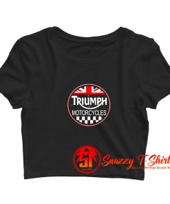 Trumph Motorcycles Crop Top Shirt