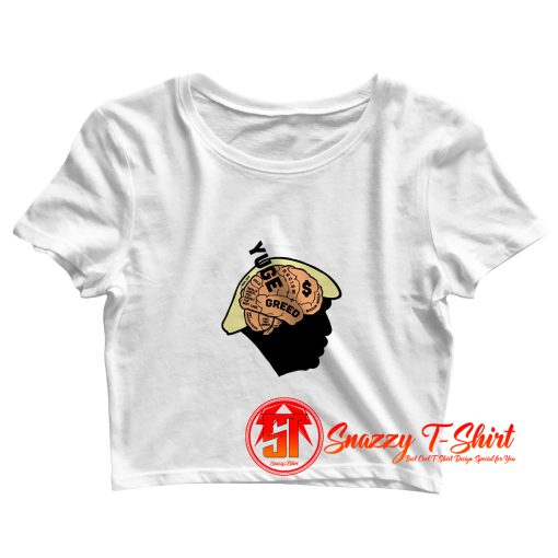 Trumps Brain Crop Top Shirt