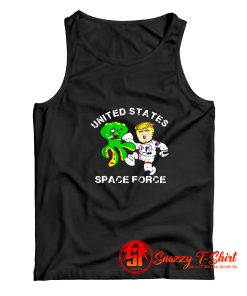 Trumps Kickin Alien Space Force Tank Top