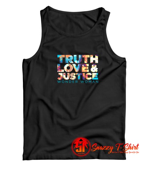 Truth Love Justice WW 1984 Tank Top