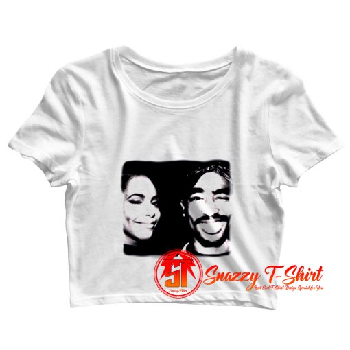 Tupac And Aaliyah Crop Top Shirt