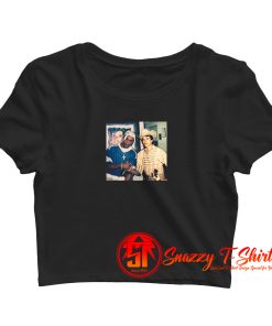 Tupac And Chalino Sanchez Vintage Music Crop Top Shirt