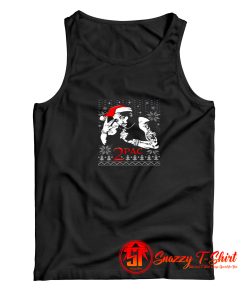 Tupac Rappers Hip Hop Christmas Tank Top