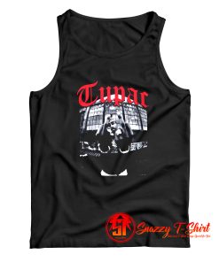 Tupac Shakur Birds Middle Finger Tank Top