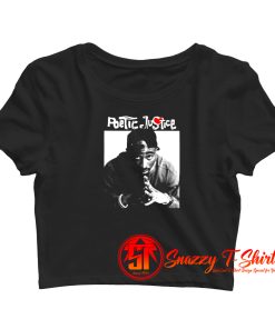 Tupac Shakur Poetic Justice Crop Top Shirt