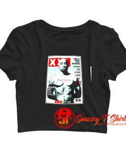 Tupac Shakur RIP Poster Crop Top Shirt