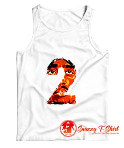 Tupac Shakur Sketch Aesthetic Tank Top