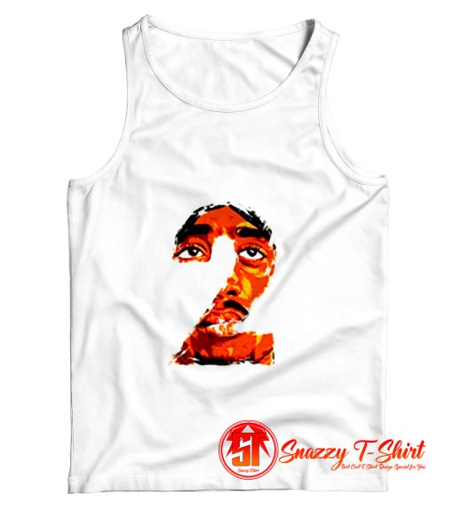 Tupac Shakur Sketch Aesthetic Tank Top