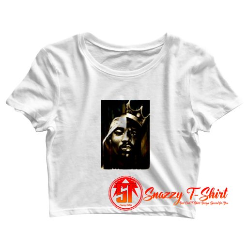 Tupac Shakur x Biggie The Notorious Crop Top Shirt