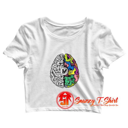 Twenty One Pilots Brain Crop Top Shirt