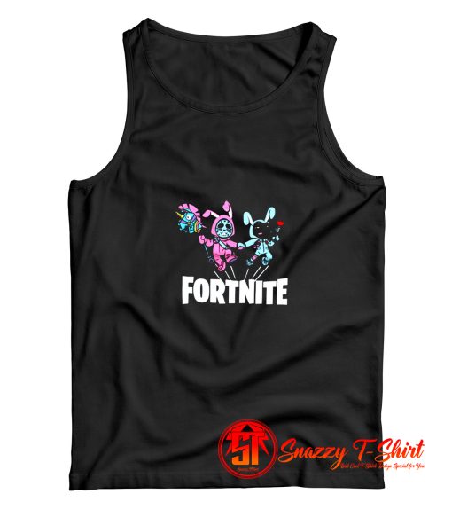 Two Bunny Fortnite Game Bunny Cute Players Tank Top