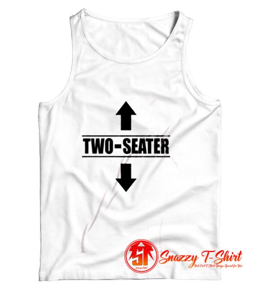 Two Seater Funny Tank Top