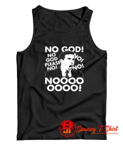 US Michael Scott No God No Tank Top