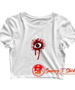 Uchiha Mangekyo Sharingan Naruto Funny Anime Crop Top Shirt