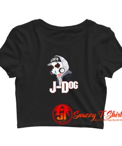 Undead J Dog Crop Top Shirt