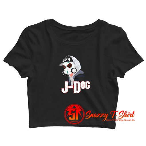 Undead J Dog Crop Top Shirt