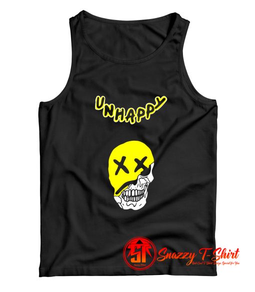 Unhappy Shredded Smile lil pump Tank Top