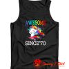 Unicorn 50Th Birthday Tank Top