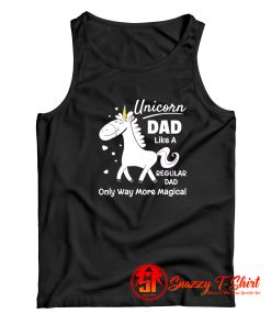 Unicorn Dad Like A Regular Dad Tank Top