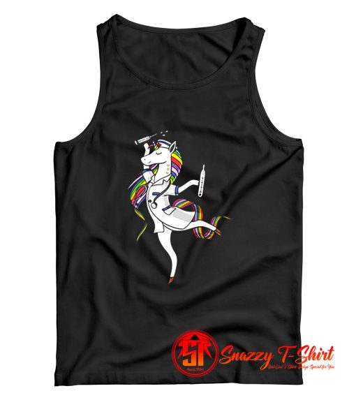 Unicorn Nurse Tank Top