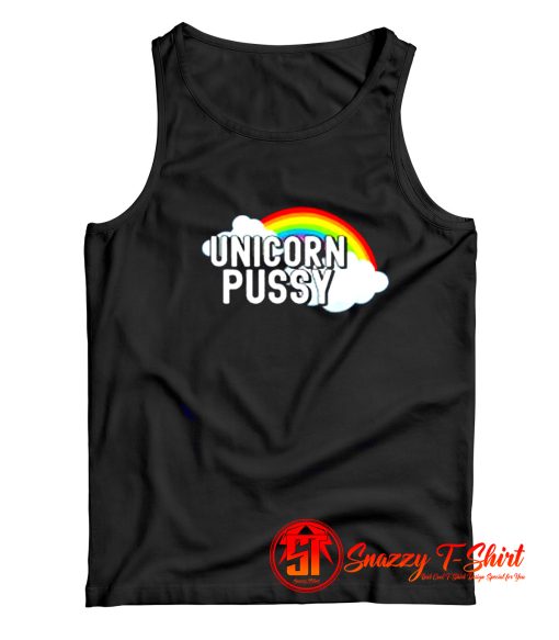 Unicorn Pussy Girlfriend Valentines Day Tank Top