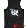 Unicorn balloon in the sky Tank Top