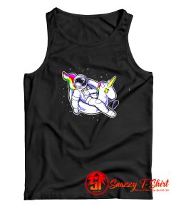 Unicorn balloon in the sky Tank Top