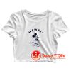 Uniqlo Hawai Disney Mickey Mouse Crop Top Shirt