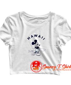 Uniqlo Hawai Disney Mickey Mouse Crop Top Shirt