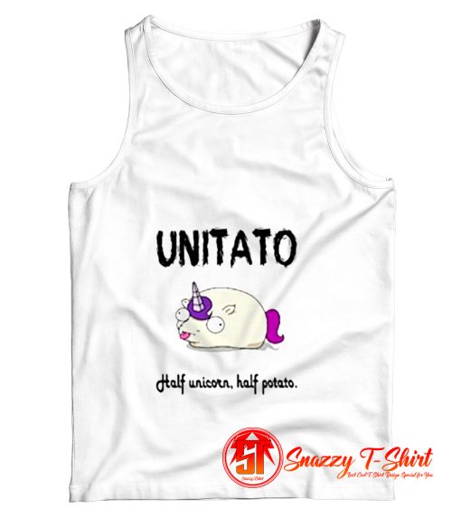 Unitat Half Unicorn Potato Tank Top