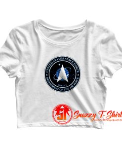 United States Space Force Crop Top Shirt