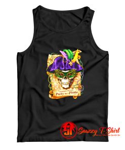 Universal Mardi Gras Party Like A Pirate Tank Top