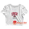 Unlv Running Rebels Sports College Crop Top Shirt