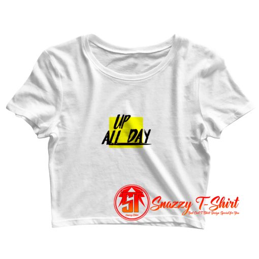 Up All Night Crop Top Shirt