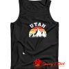 Utah Mountain Vintage Retro Tank Top