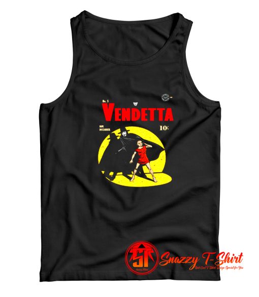 V For Vendetta Warrior Gotham Parody Tank Top