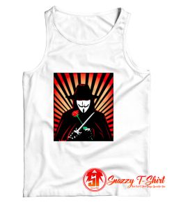 V for Vendetta Movie Guy Fawkes Tank Top