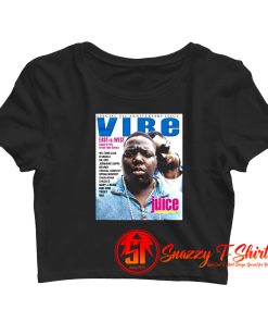 VIBE Cover Notorious B.I.G. and Diddy Crop Top Shirt