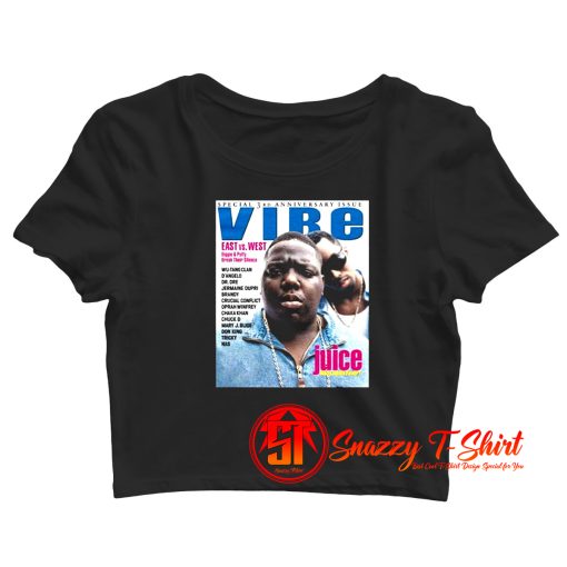 VIBE Cover Notorious B.I.G. and Diddy Crop Top Shirt