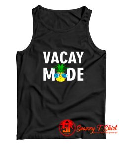 Vacay Mode Cool Pineapple Shades Tank Top