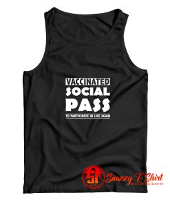 Vaccinated Social Pass Tank Top