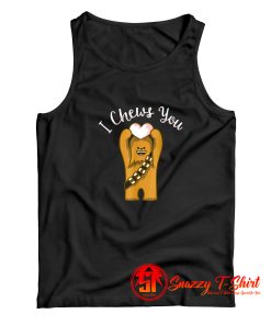 Valentines I Chews You Chewbacca Tank Top