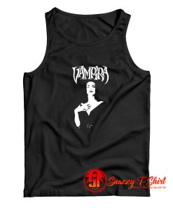 Vampira Horror Host Gothic Tank Top