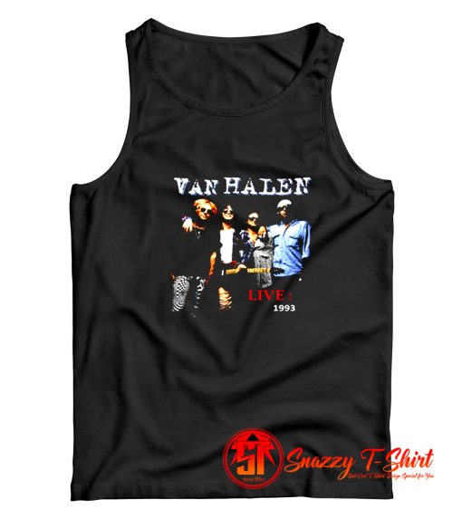 Van Hallen Live 1993 Wolrd Tour Tank Top